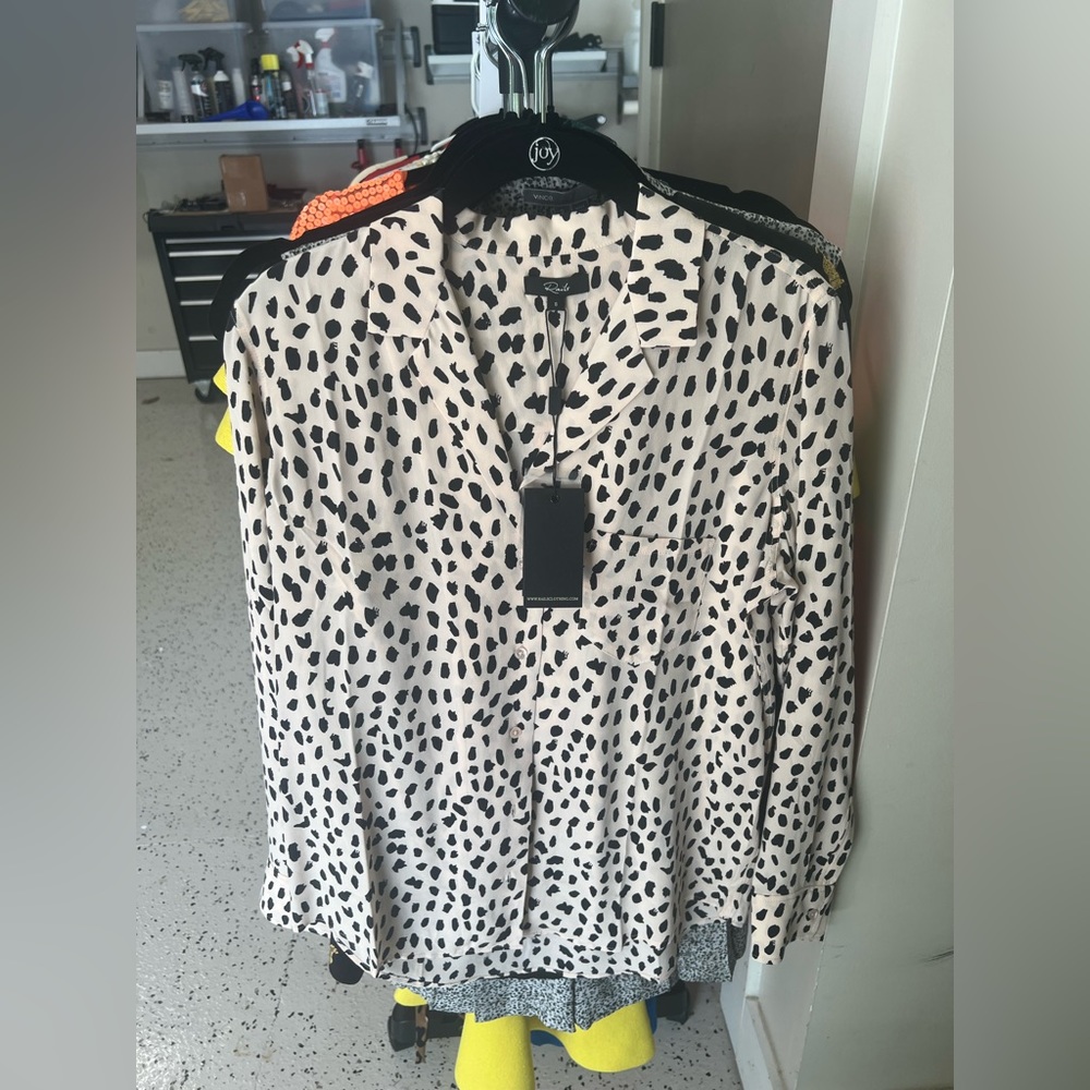 Rails Cheetah Button Down